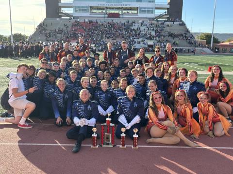 Marching Band Takes State