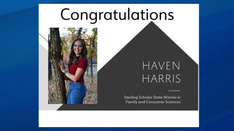 Sterling Scholar State Winner - Haven Harris