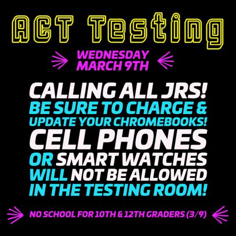 ACT Testing Day