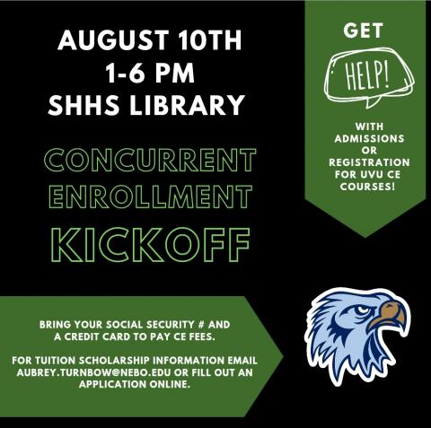 SHHS Concurrent Enrollment Kickoff 
