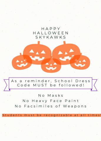 Happy Halloween Skyhawks