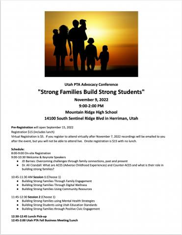Strong Families Build Strong Students