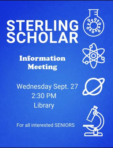 Sterling Scholar Information 