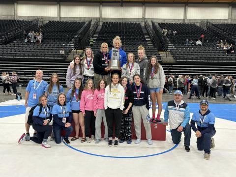Girls Wrestling - 2nd Place at State